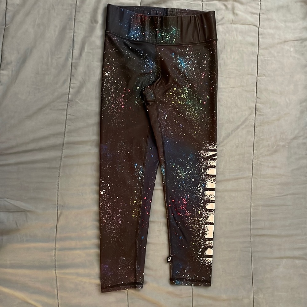 Terez x Peloton mid calf leggings